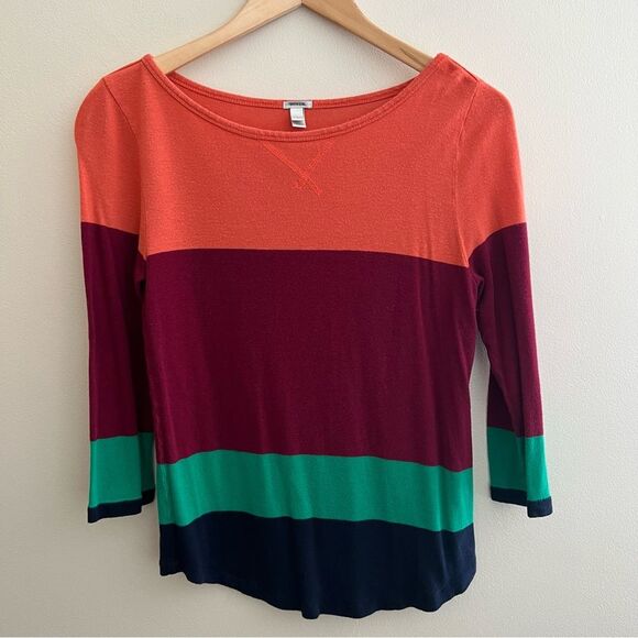 Jcrew long sleeve blouse Mulitcolor Sz Small (women) - Picture 5 of 9